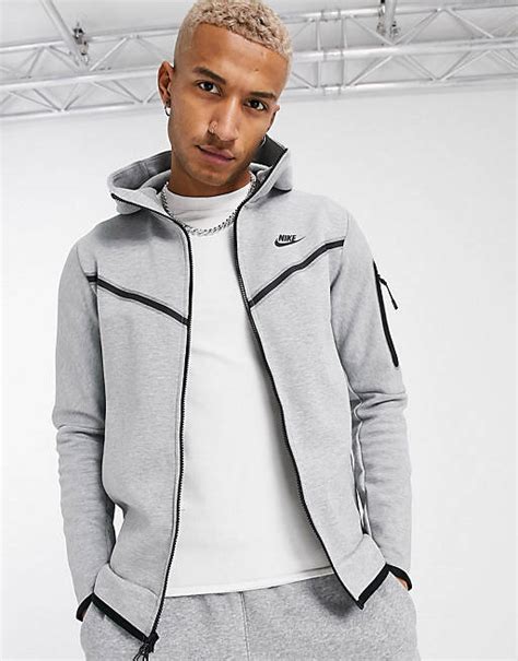 Graue Nike Tech Fleece Anzug online 